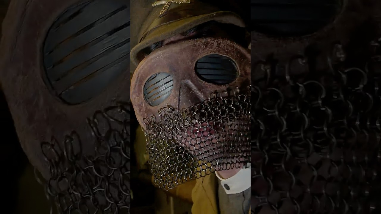 Why crews wore chainmail masks ⛓️