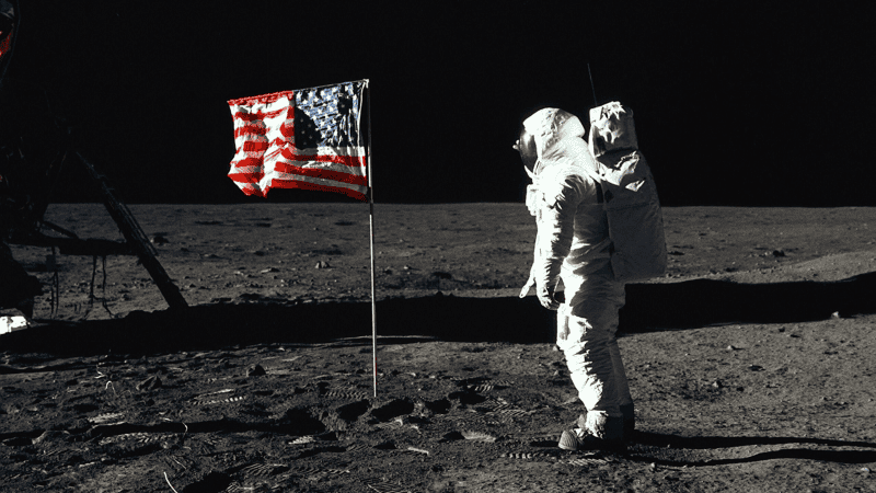 Trump claims the US owns the moon