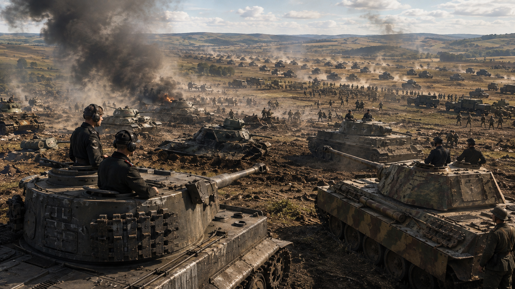 German tank commanders kept winning battles. Germany kept losing the war