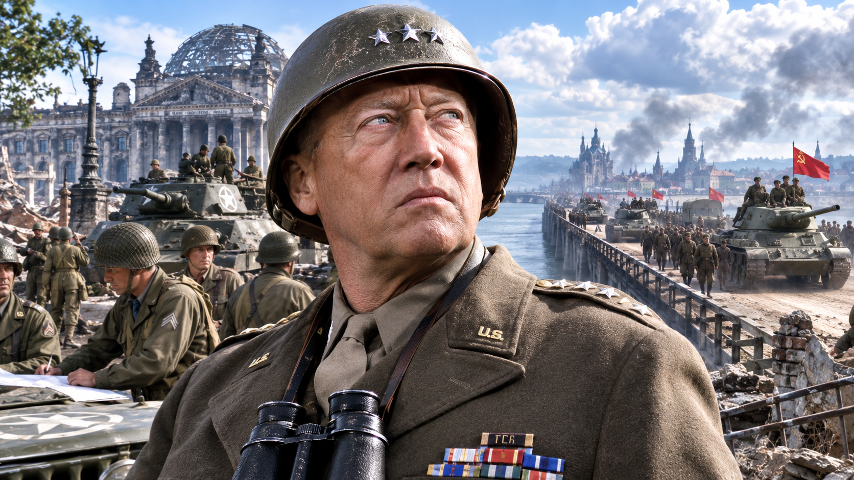 Germany had surrendered. Then Patton warned America: “We defeated the ...