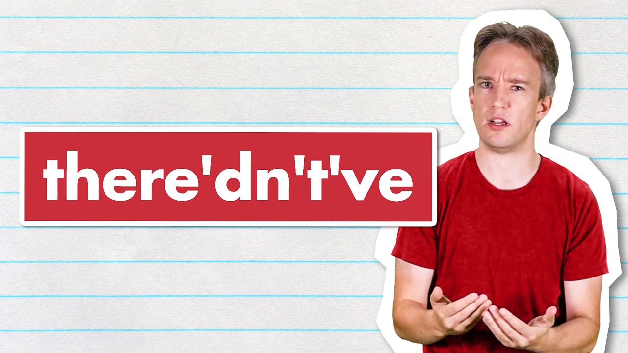 Why English stacks contractions