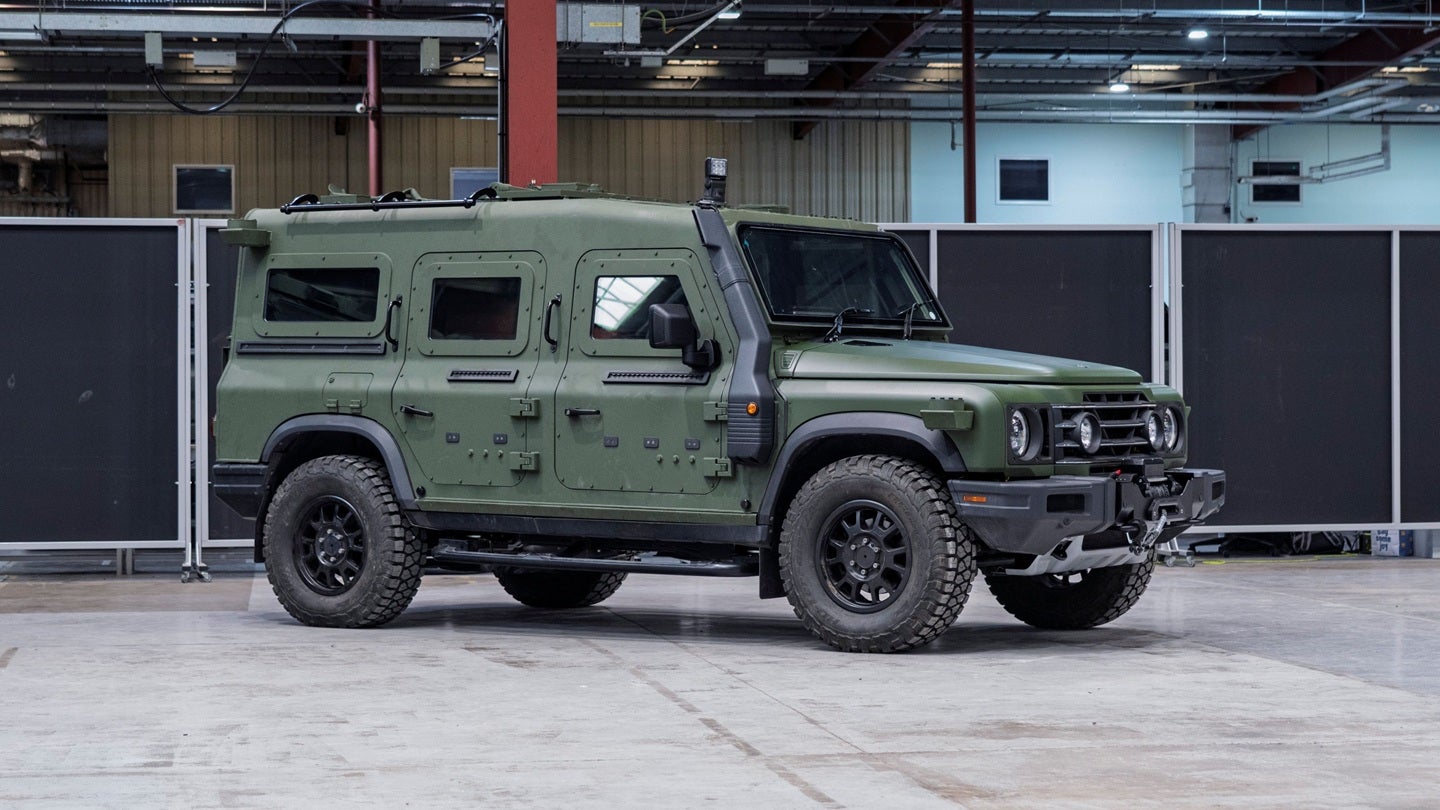 Armoured INEOS Grenadier breaks cover for LMV bid