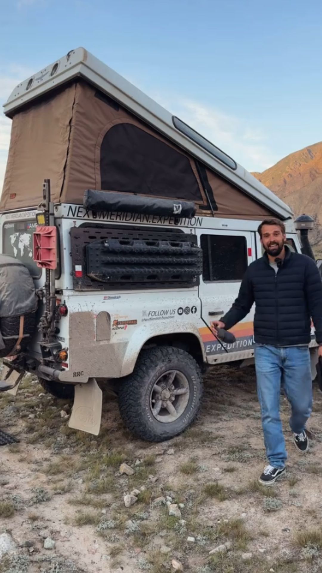 Inside a Land Rover Defender built for a world adventure