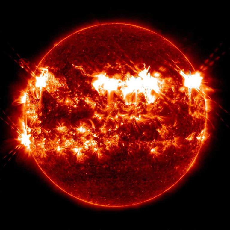 A solar storm knocked GPS off by 33 feet across the US and scientists ...