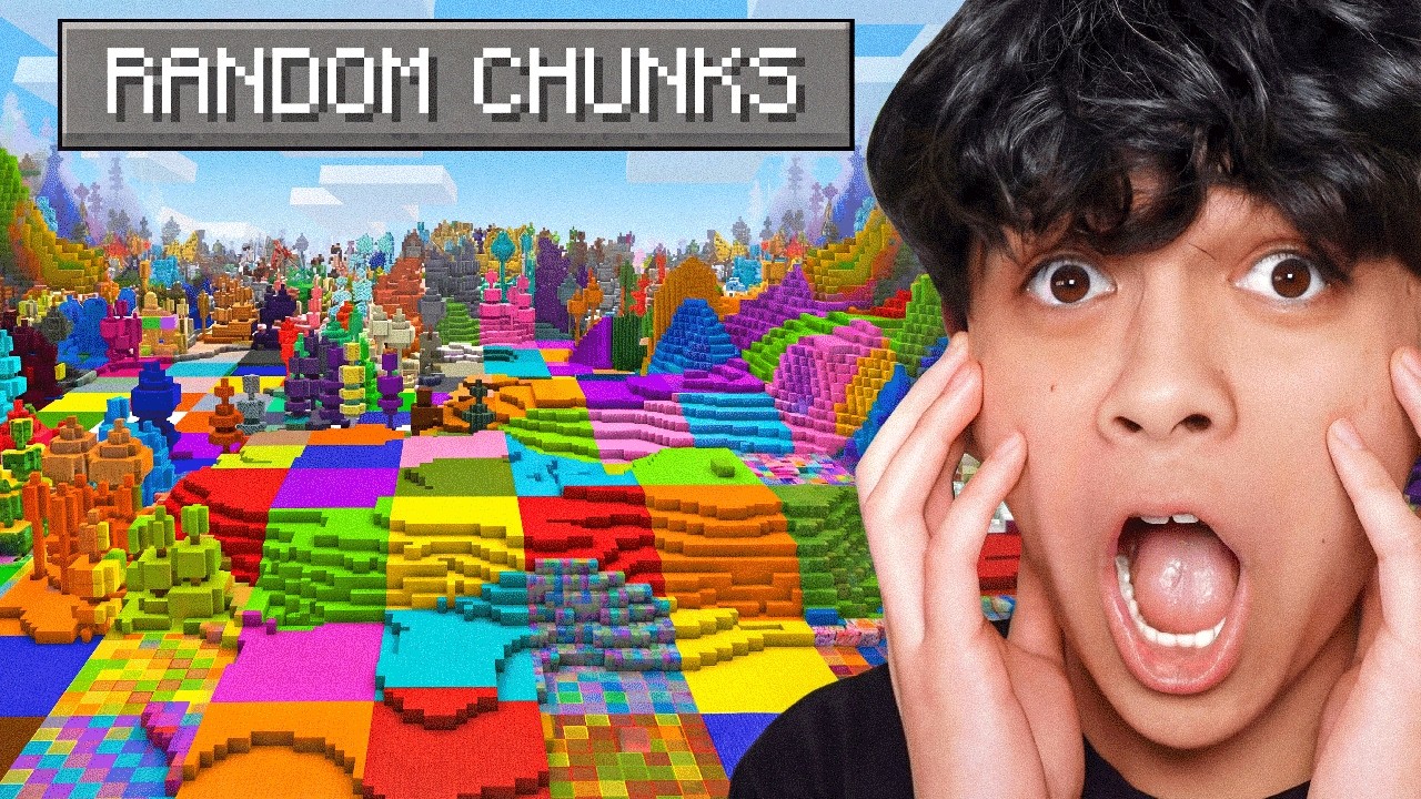 Minecraft, but chunks are random