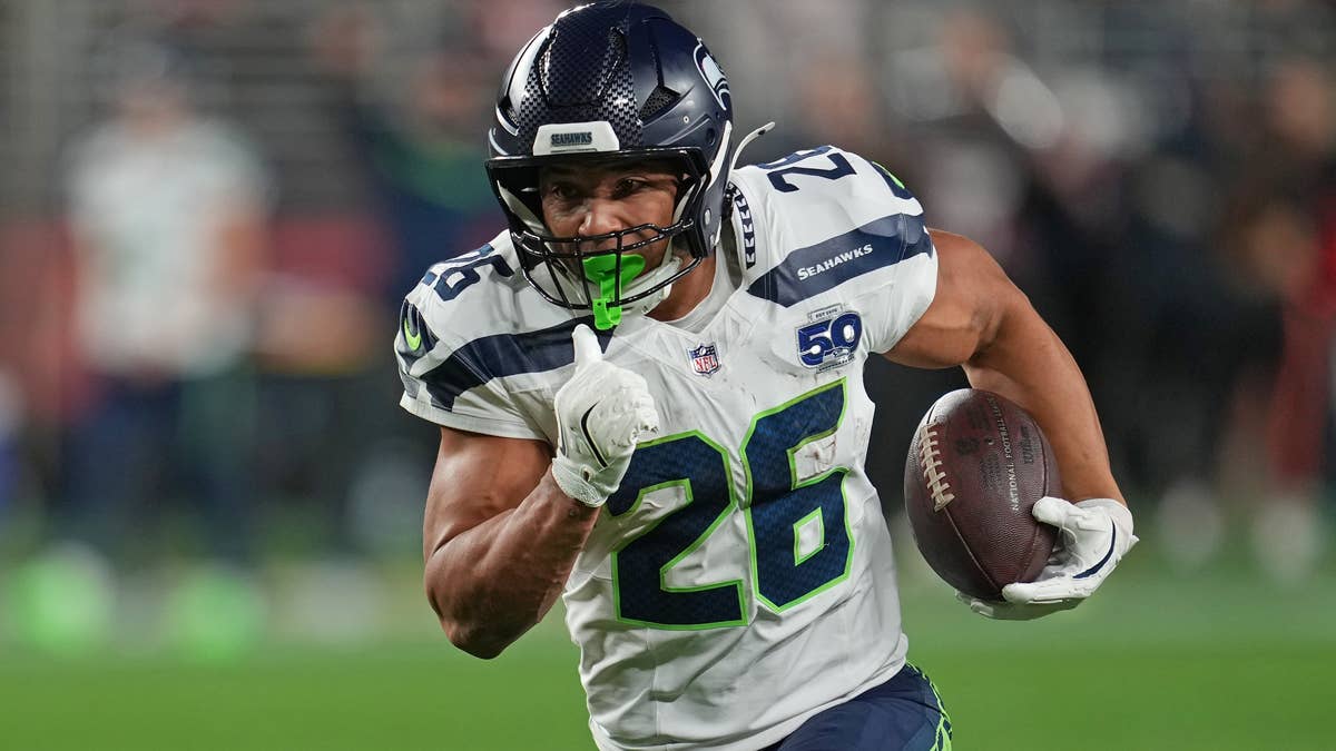 Will Zach Charbonnet play vs. the Chiefs? Seahawks’ 3.9 yards per carry ...