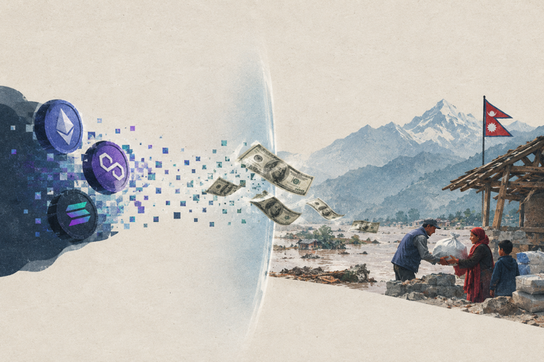 How crypto found a 'legal' route into Nepal's relief efforts