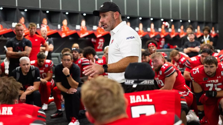 Utah's Scalley still leery of Arkansas despite Razorbacks' recent struggles
