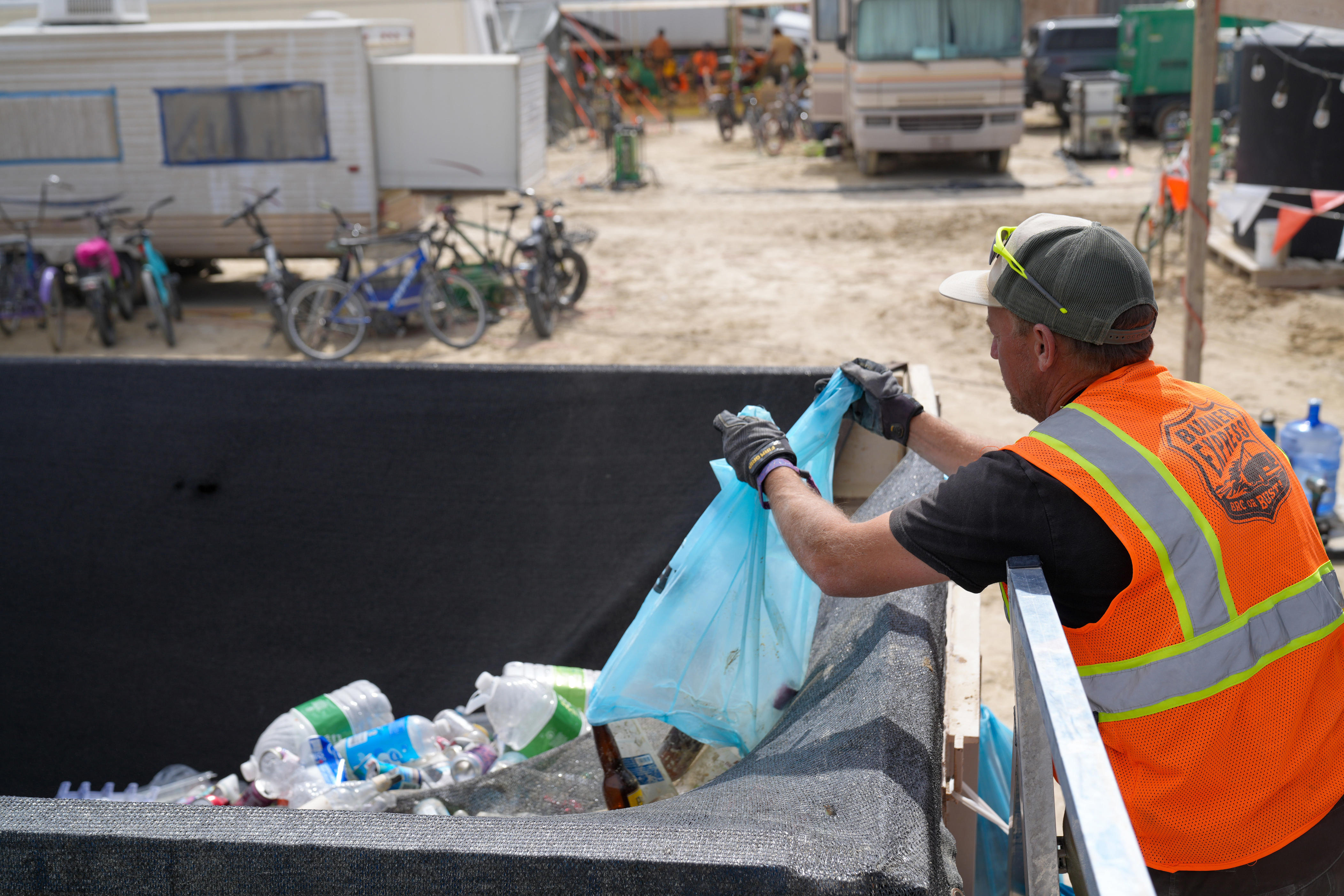 Why cleaning up after Burning Man is 'awesome business'