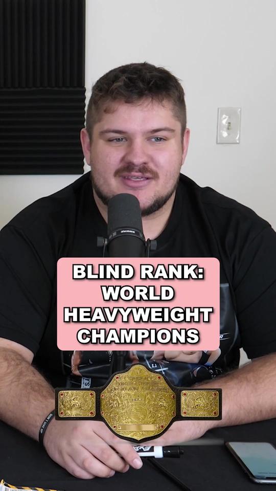 WWE heavyweights ranking