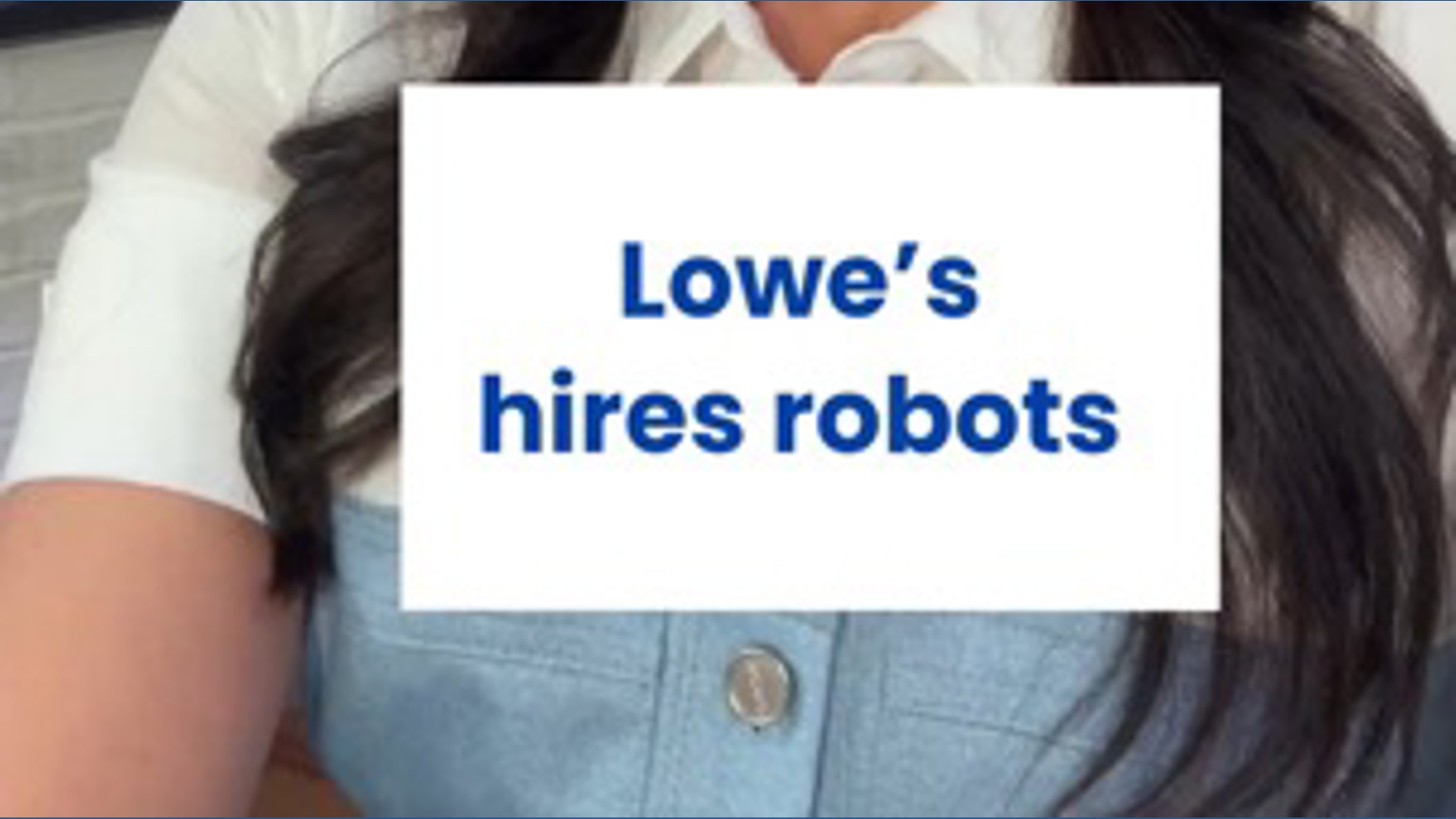 Lowe’s Home Improvement hires robots