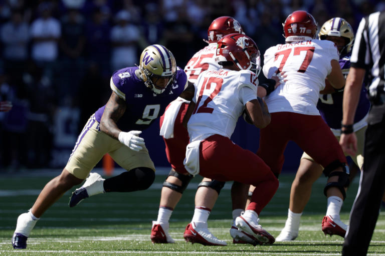 Jacob Manu turns in star effort for Washington football in Apple Cup