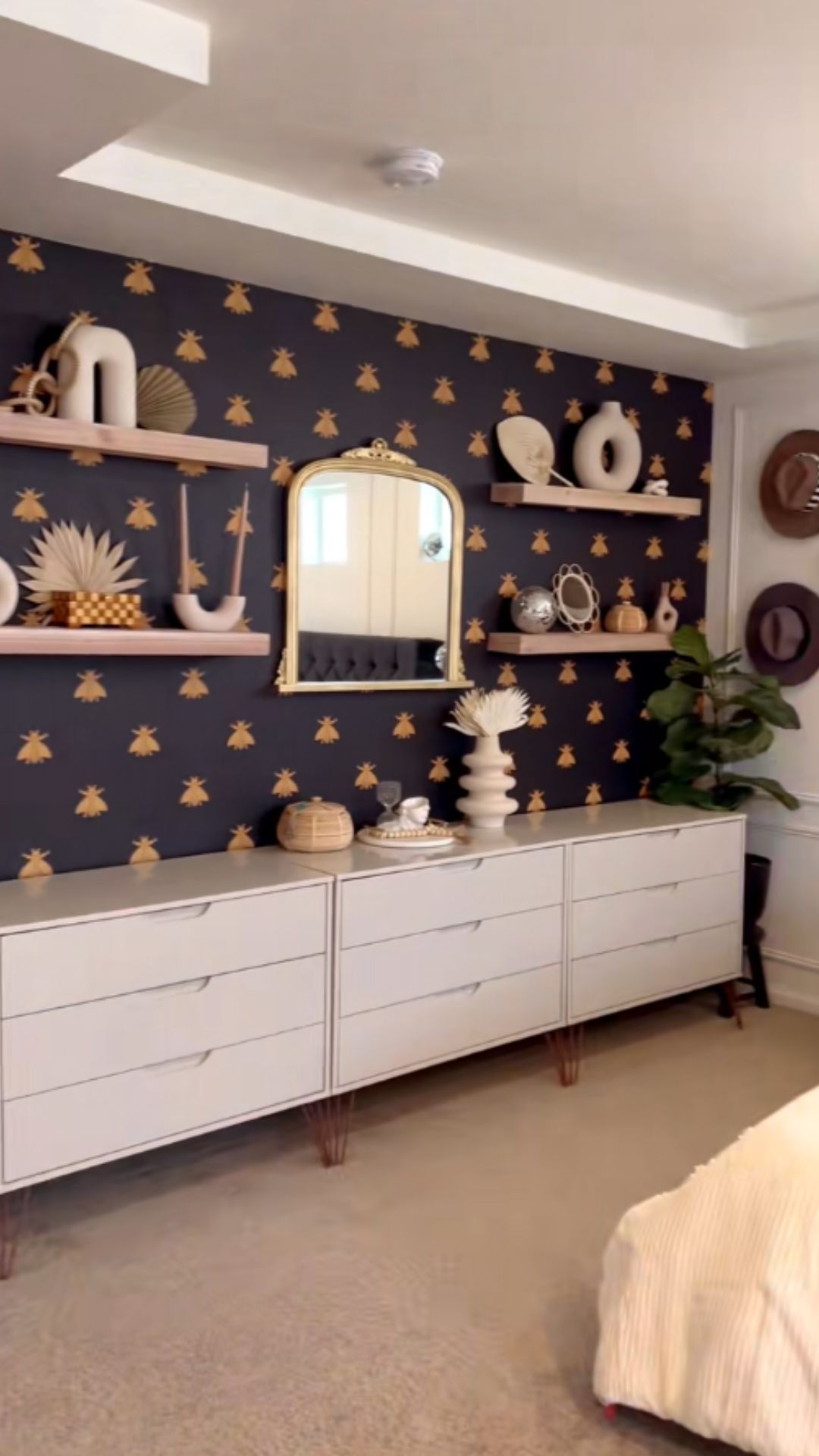A simple bedroom update that creates a luxury feel