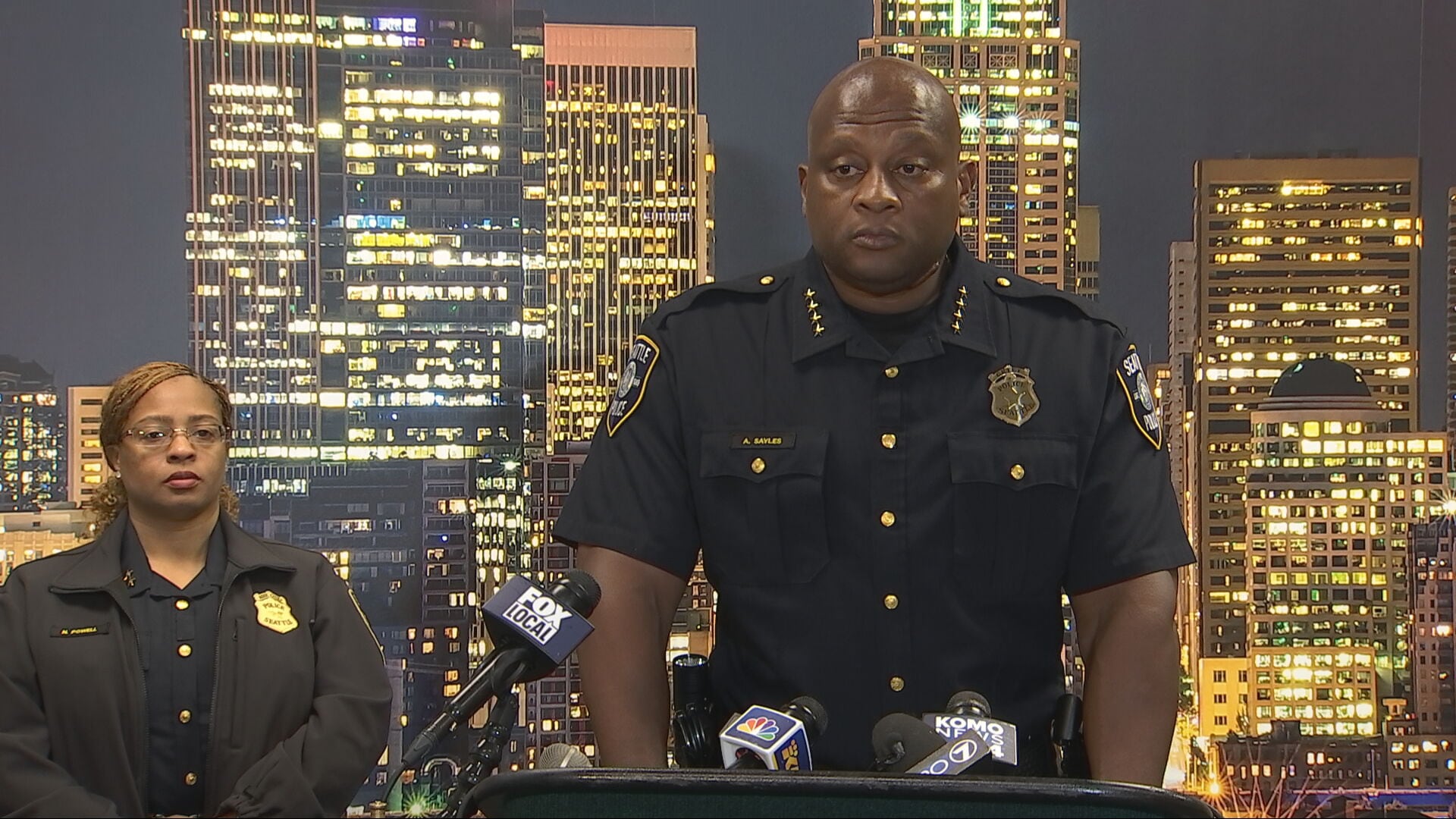 Seattle police chief and mayor speak after violent weekend in Belltown