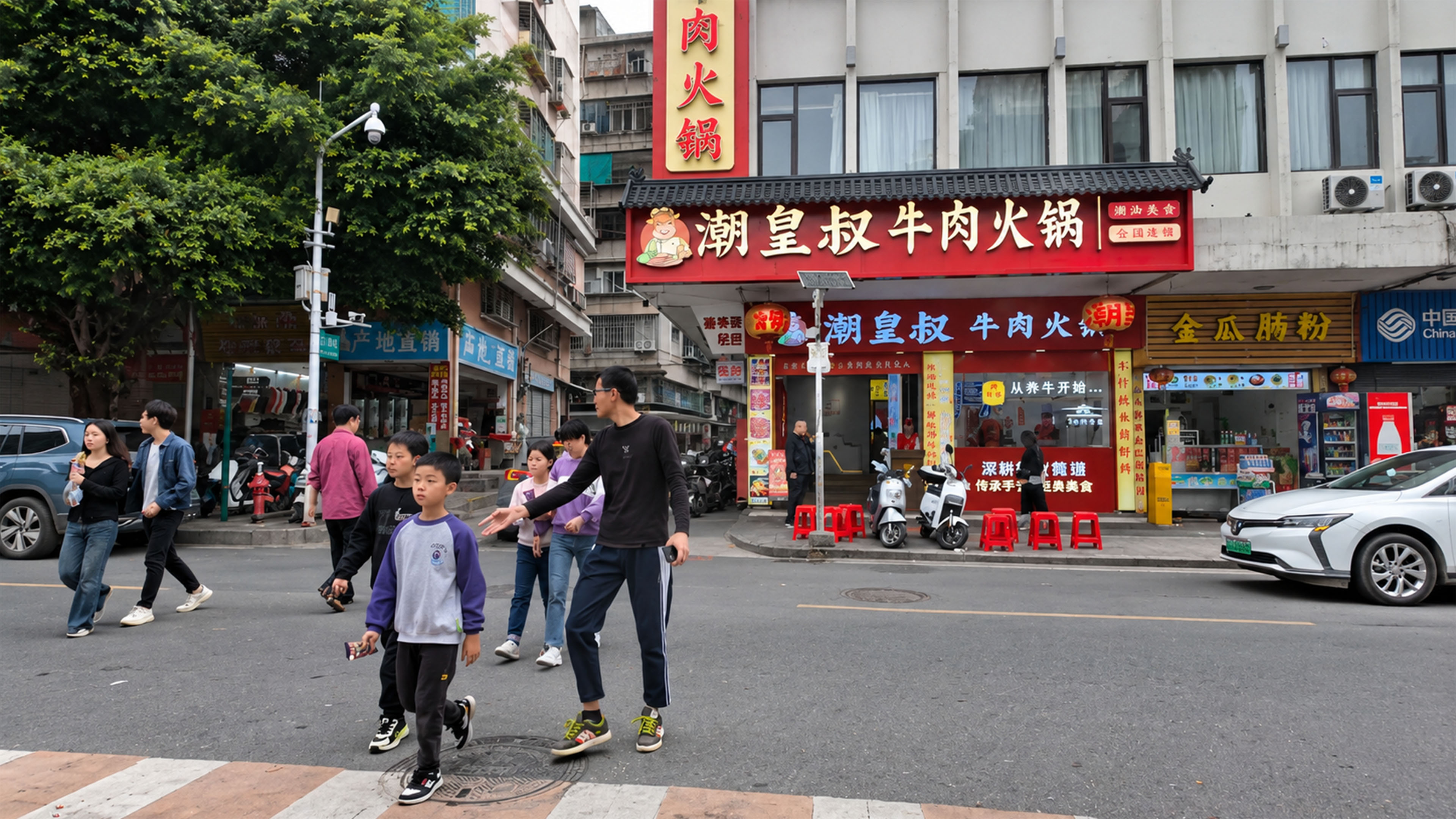 Walking through a local food district reveals a more everyday side of China