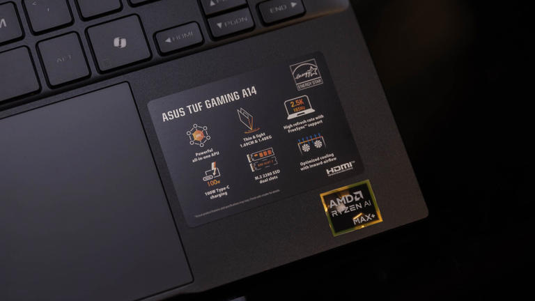 Asus TUF Gaming A14 (2026) review: No discrete GPU? No problem