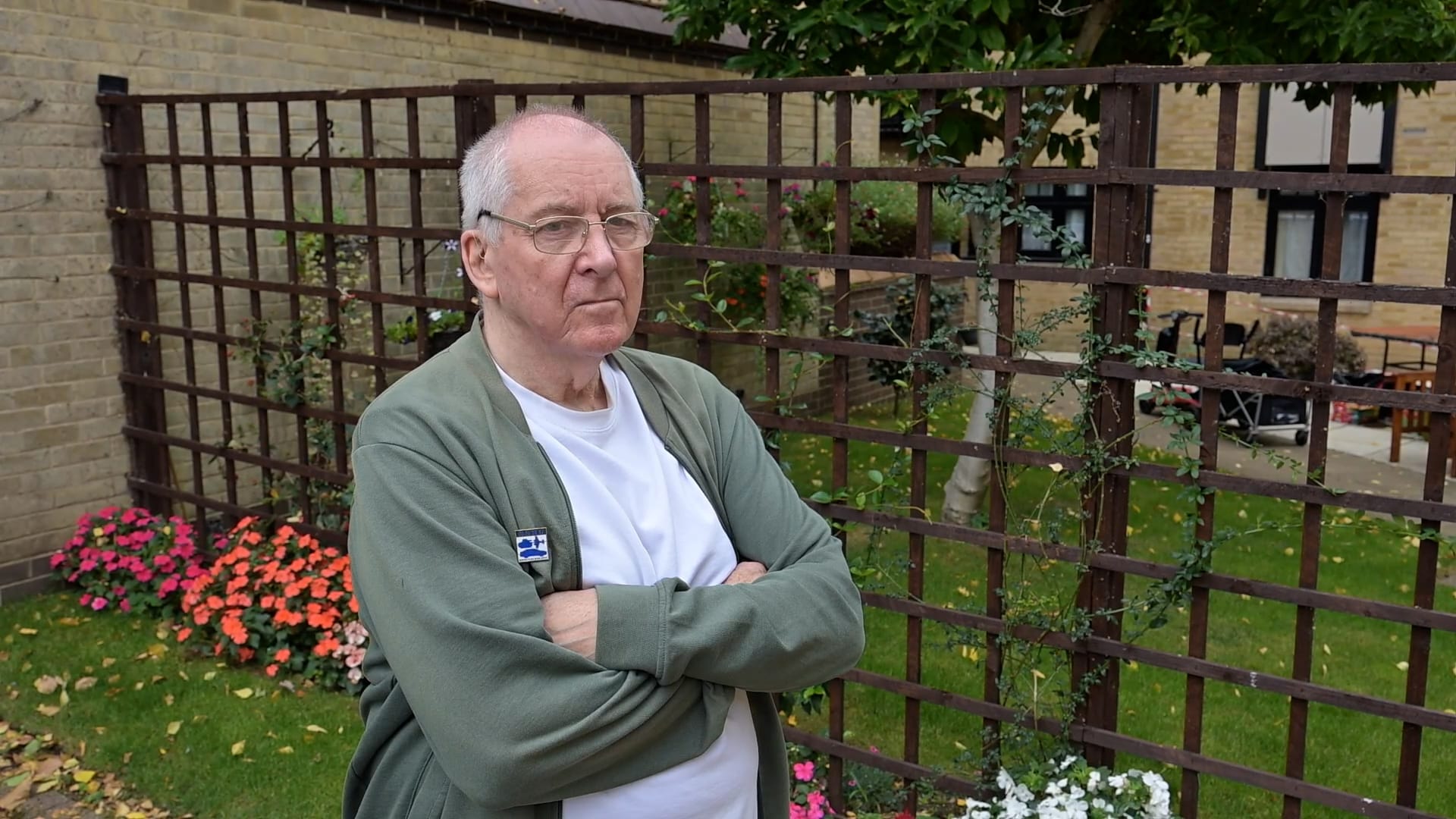 OAP banned from gardening with lawnmower confiscated in row over picket ...