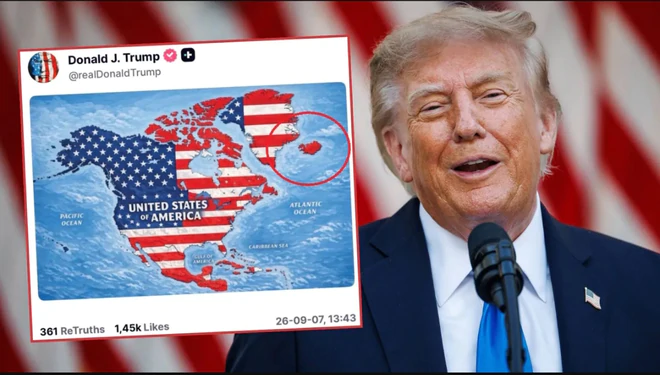 Iceland triệu tập đại sứ Mỹ sau tấm bản đồ của ông Trump