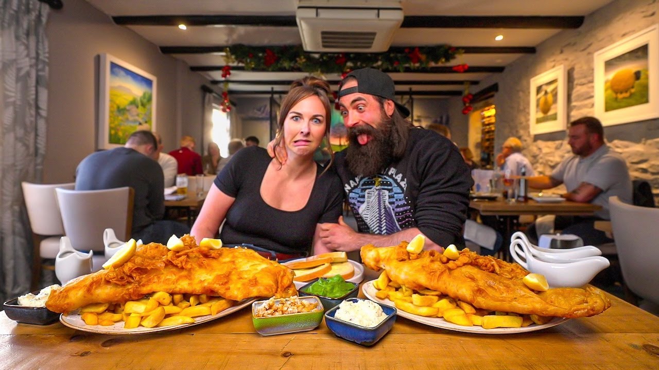 Can my sister beat 'The Giant Slayer' fish & chips challenge?