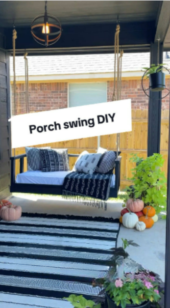 DIY porch swing project: Create your own today