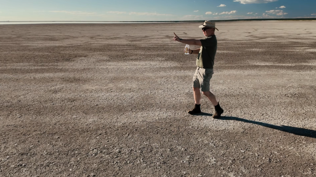 Surviving the salt pans during a near fatal 1997 expedition
