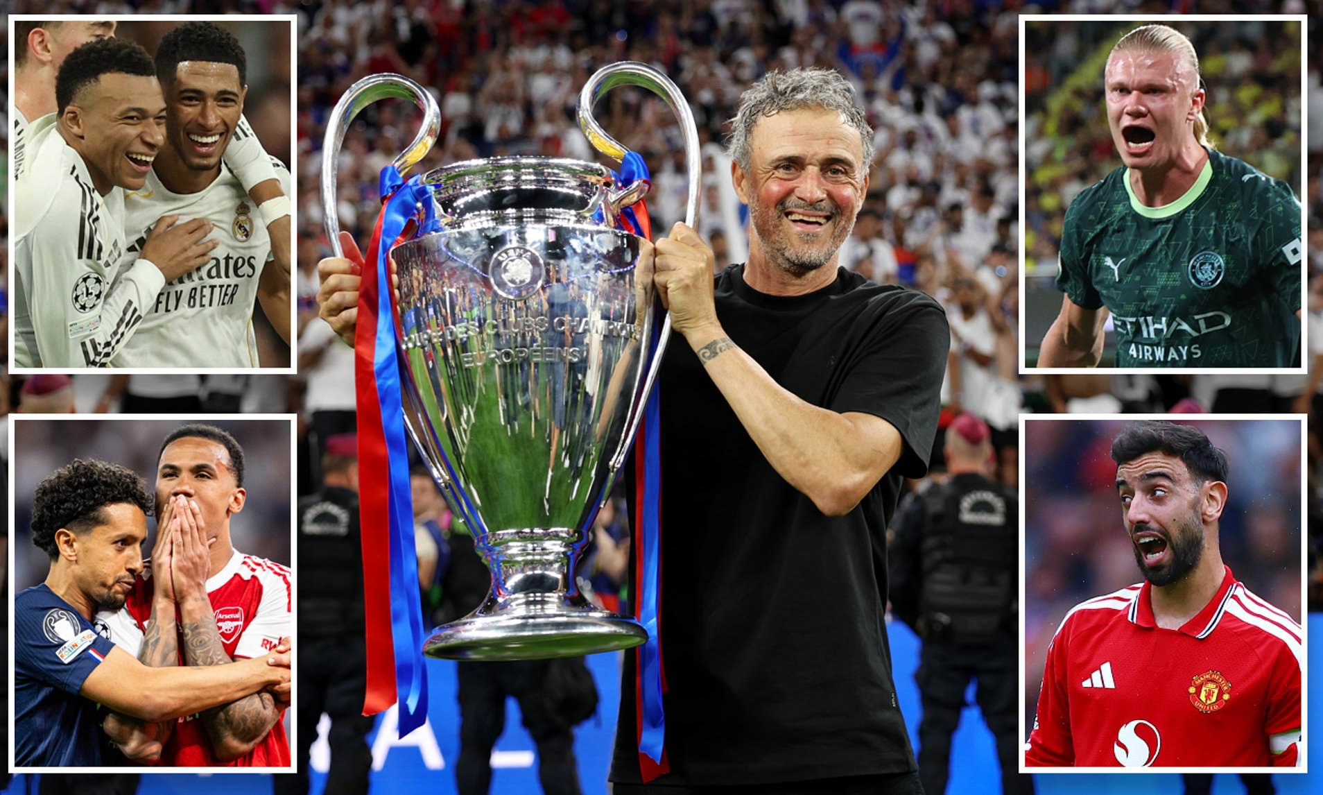 Champions League supercomputer: PSG are fifth favourites behind Arsenal ...