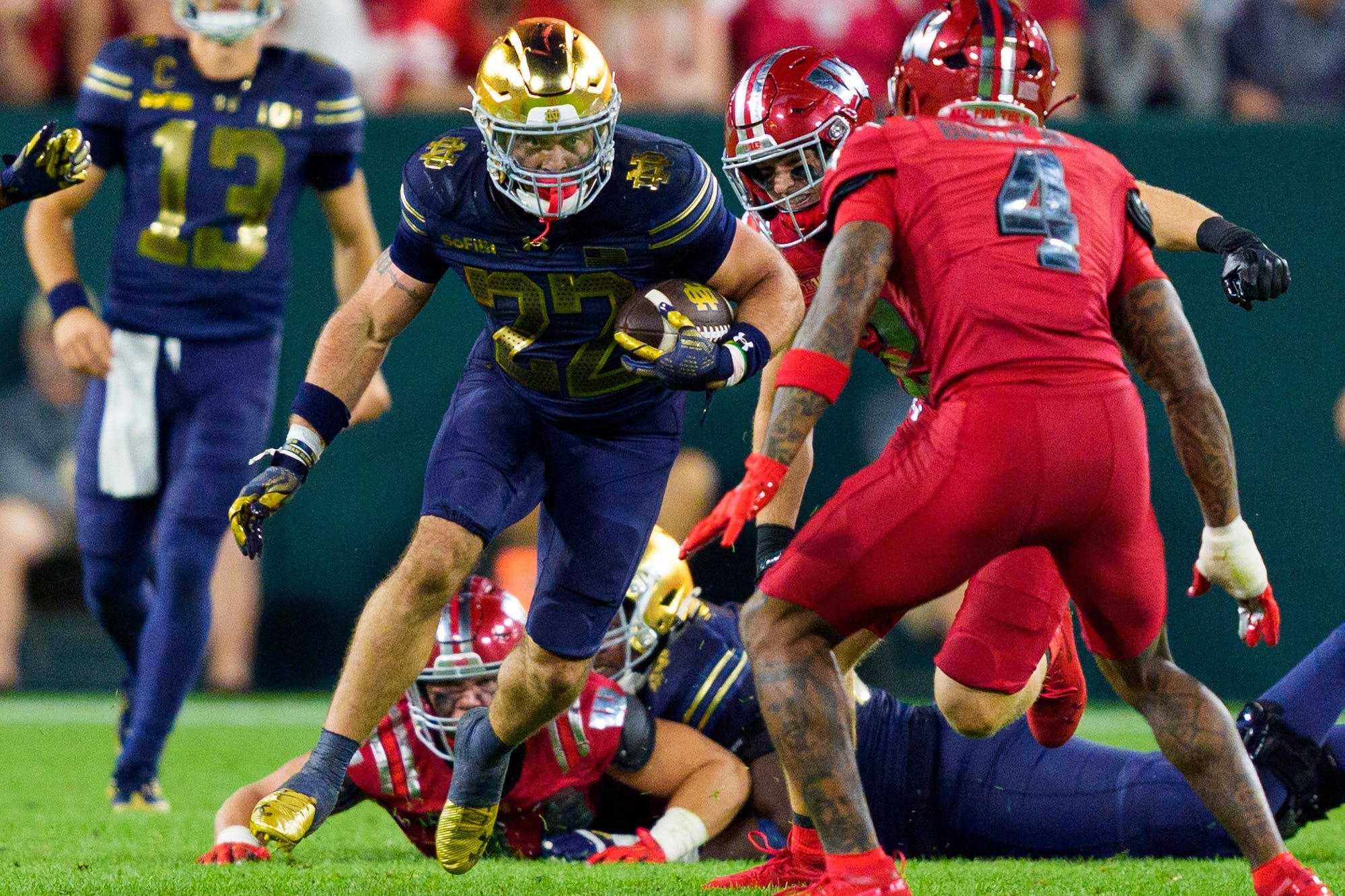 Notre Dame leads reshuffled college football NCAA re-rank 1-138 after Week 1