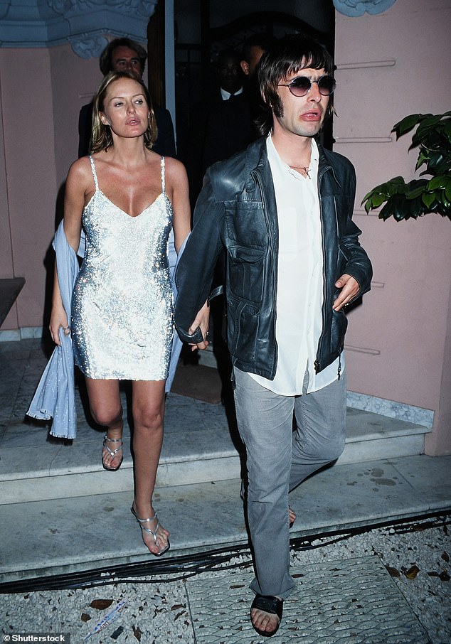 Liam Gallagher's son Gene and girlfriend Neve look the spitting image ...