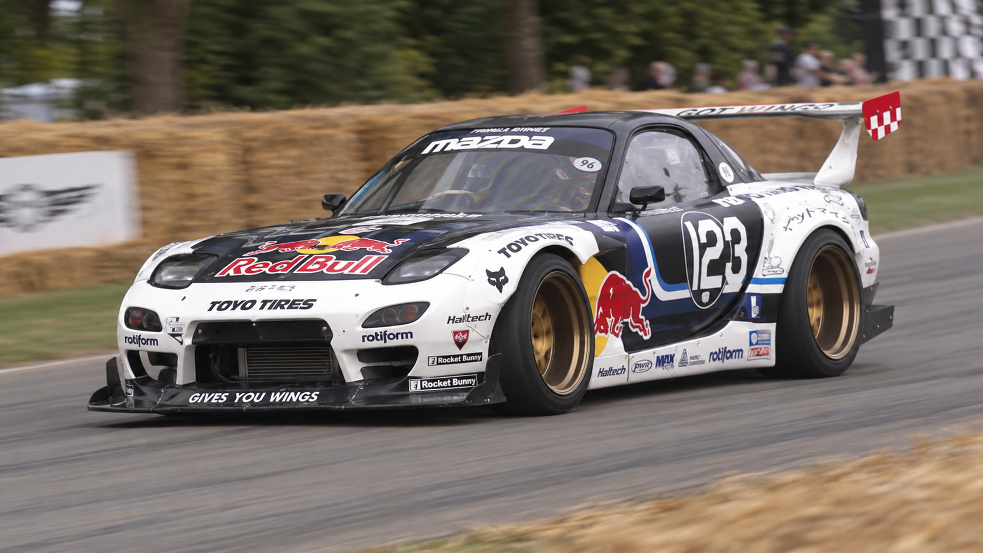 Mazda RX7 brings rotary power to Goodwood