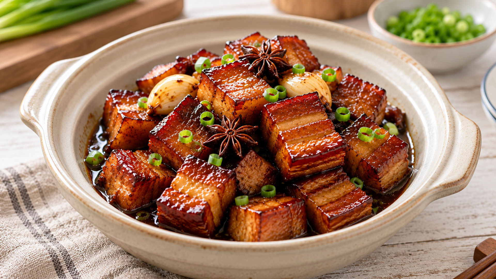 Why is red braised pork belly so tender?