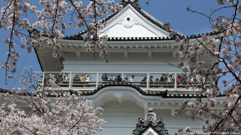 Odawara Castle was built in the mid-15th century [FILE: March 2018]