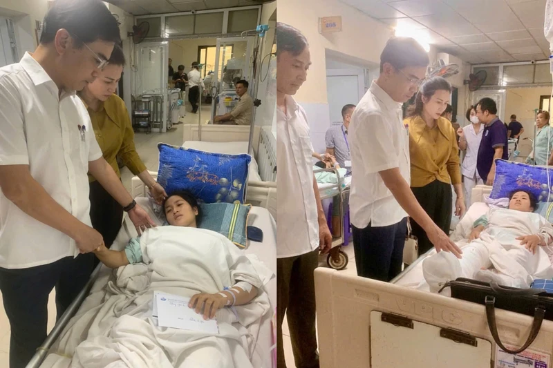 Cô giáo lao ra cứu học sinh 2 tuổi, phải cắt cụt cẳng chân