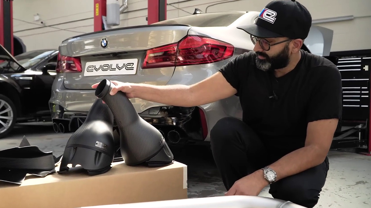 BMW M5 receives exhaust system performance upgrades