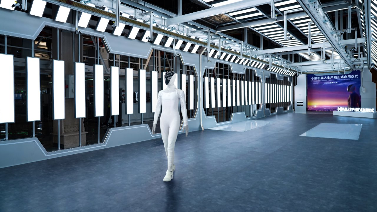 XPENG’s IRON humanoid walks off a new production line as 2026 mass ...