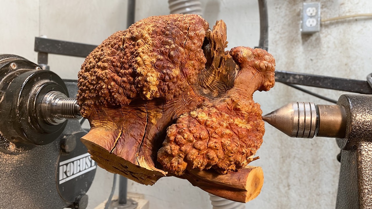 Woodturning: The root burl brew