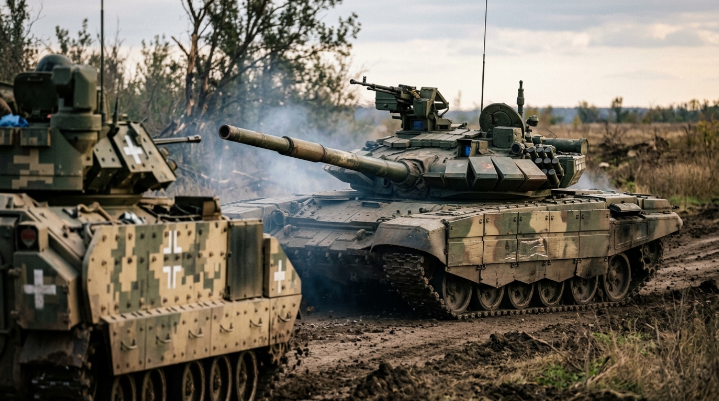 Bradley footage exposes a T-90M turret problem
