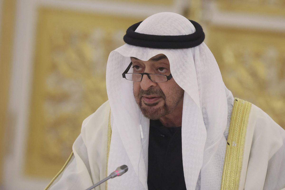 Mohammed bin Zayed (Ansa).