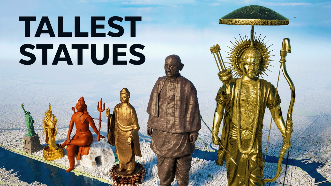 World's tallest statues revealed