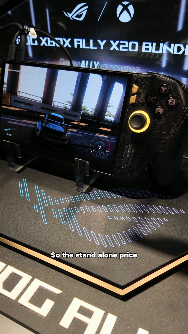 First look: The new ASUS ROG Ally X20 and its monster bundle