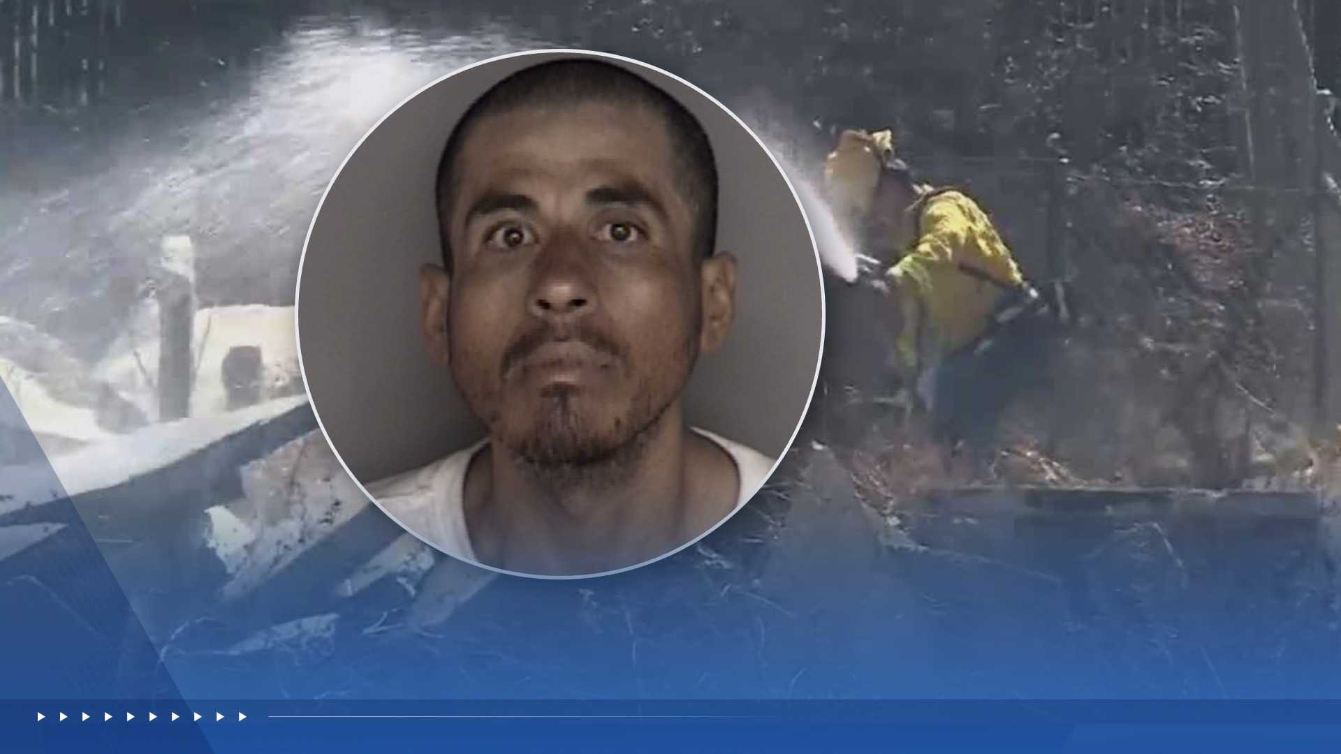 Salinas man accused of setting 10 fires near Highway 101 arrested
