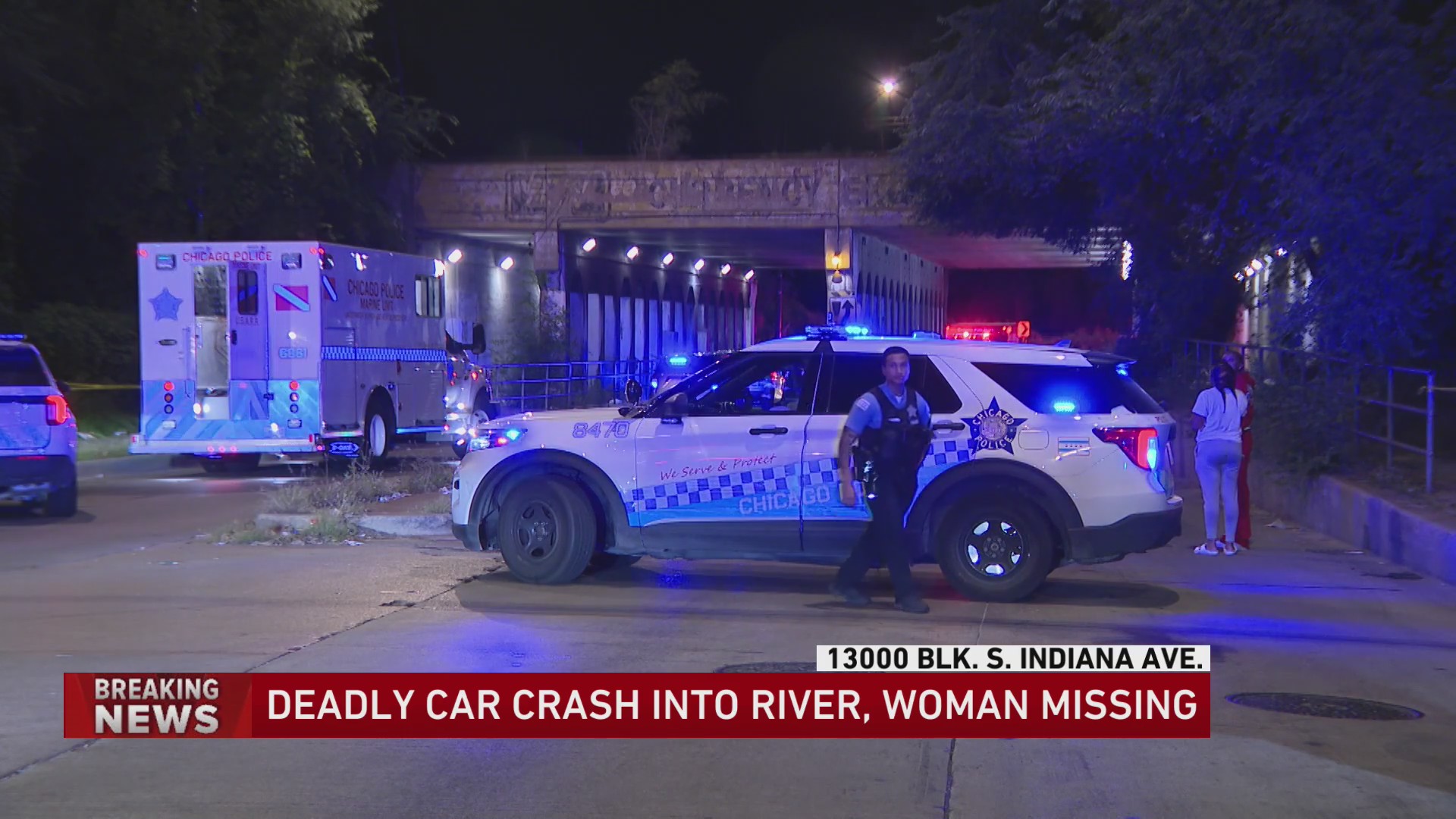 Man dies, woman missing after car they were in lost control and went ...