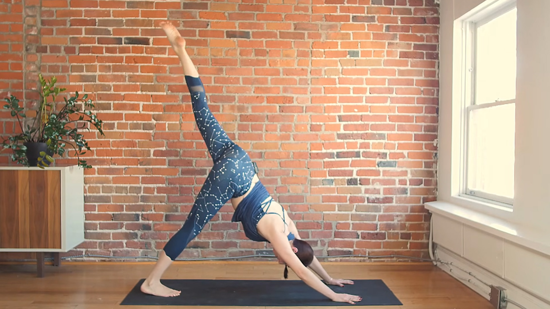 Intermediate vinyasa builds strength and mobility
