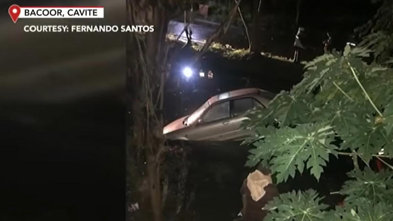 Burst Maynilad pipe causes chest-deep flood in Bacoor subdivision