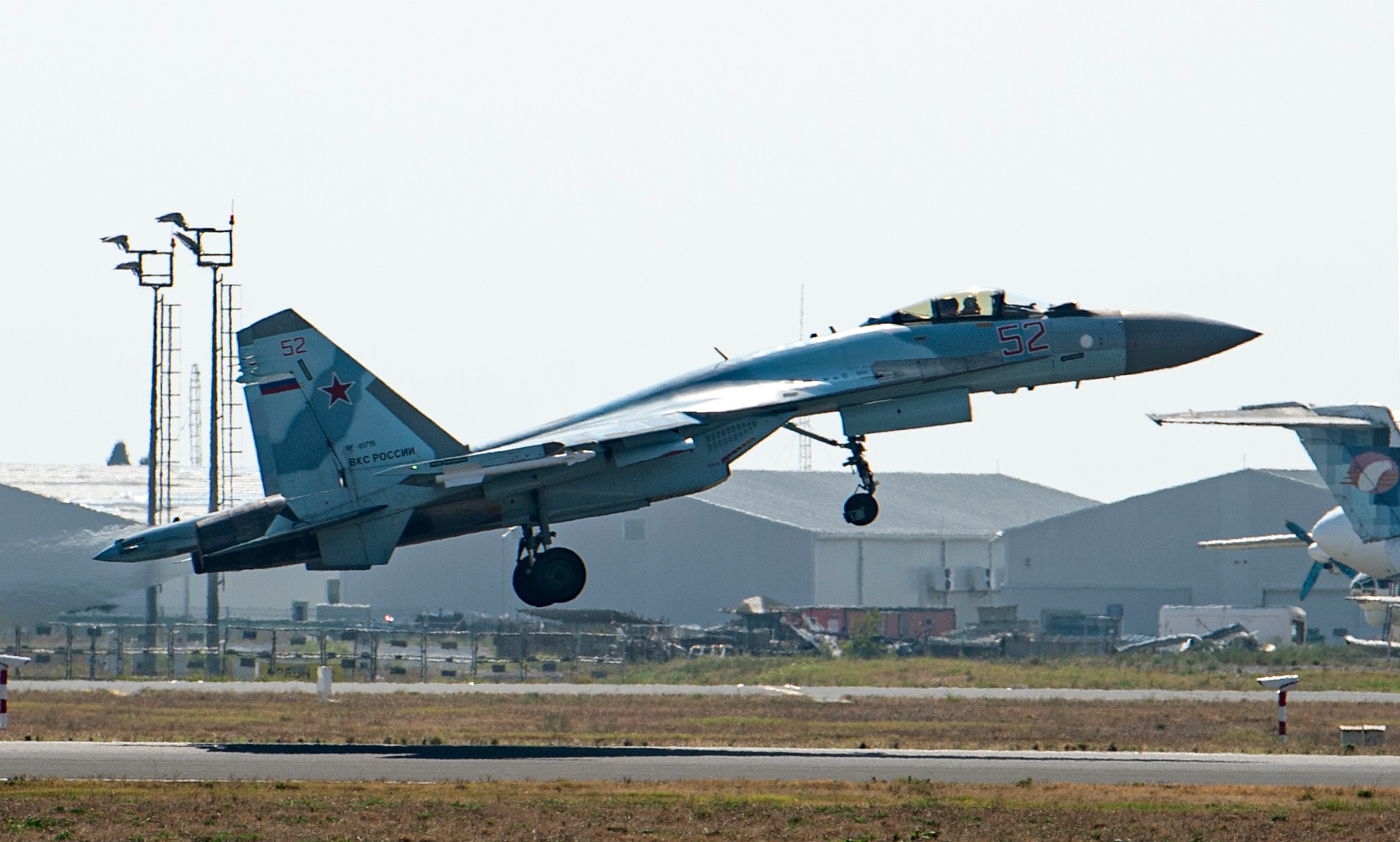 Russian Su-35 fighter jets collide mid-air: reports