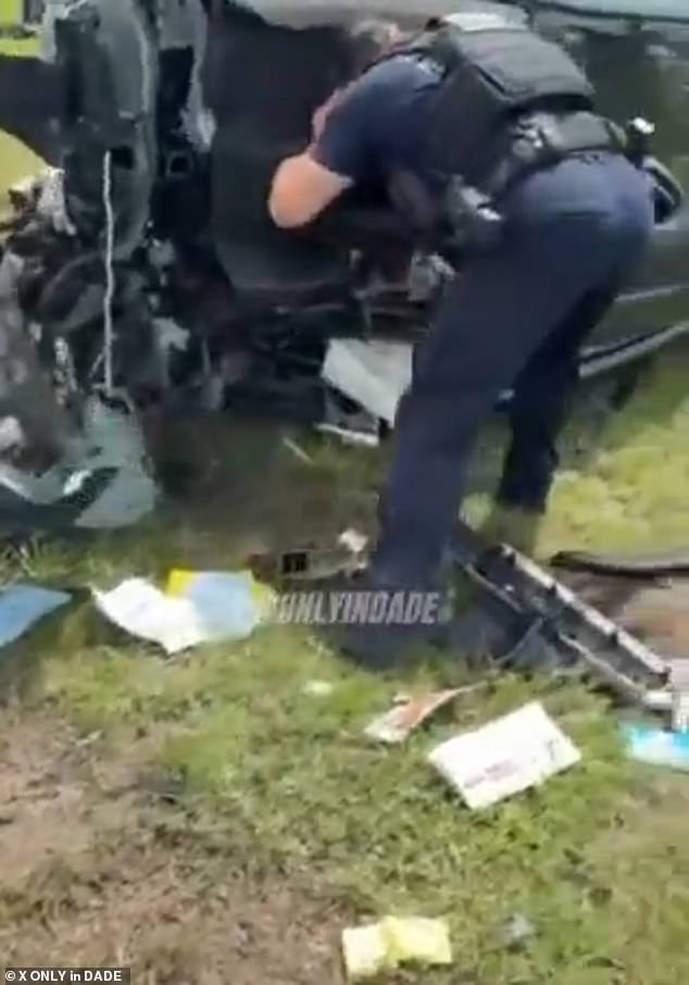 Survivor is pulled from wreckage of car in Amazon plane crash