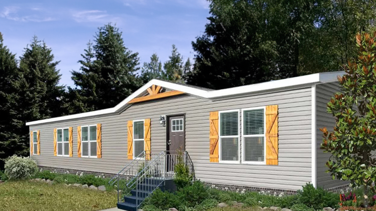This mobile home layout checks all the right boxes
