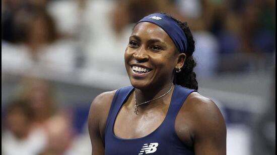Coco Gauff powers ahead, with a tweaked serve and forehand