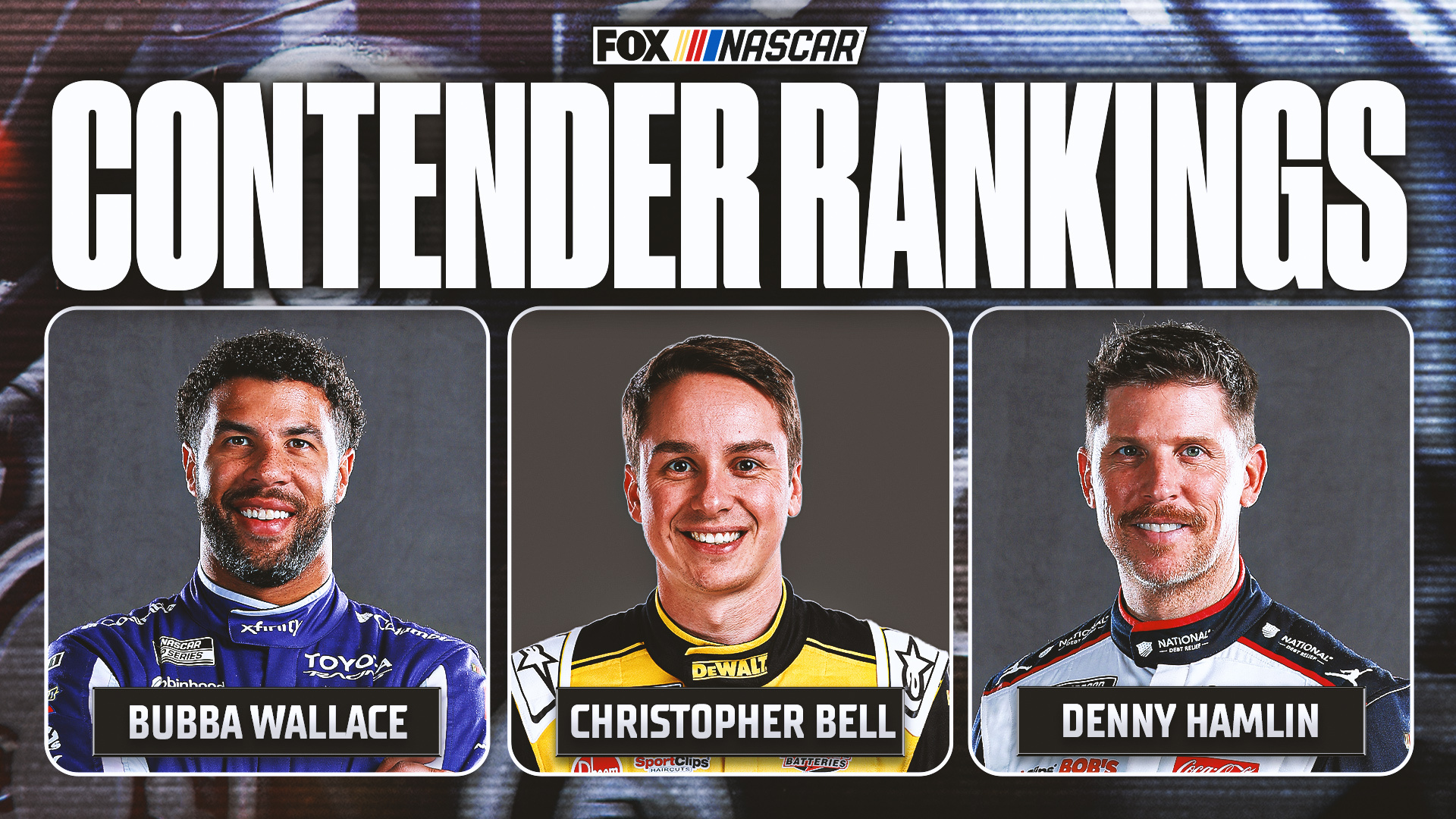 NASCAR contender rankings: Can anyone challenge Denny Hamlin, Christopher Bell?