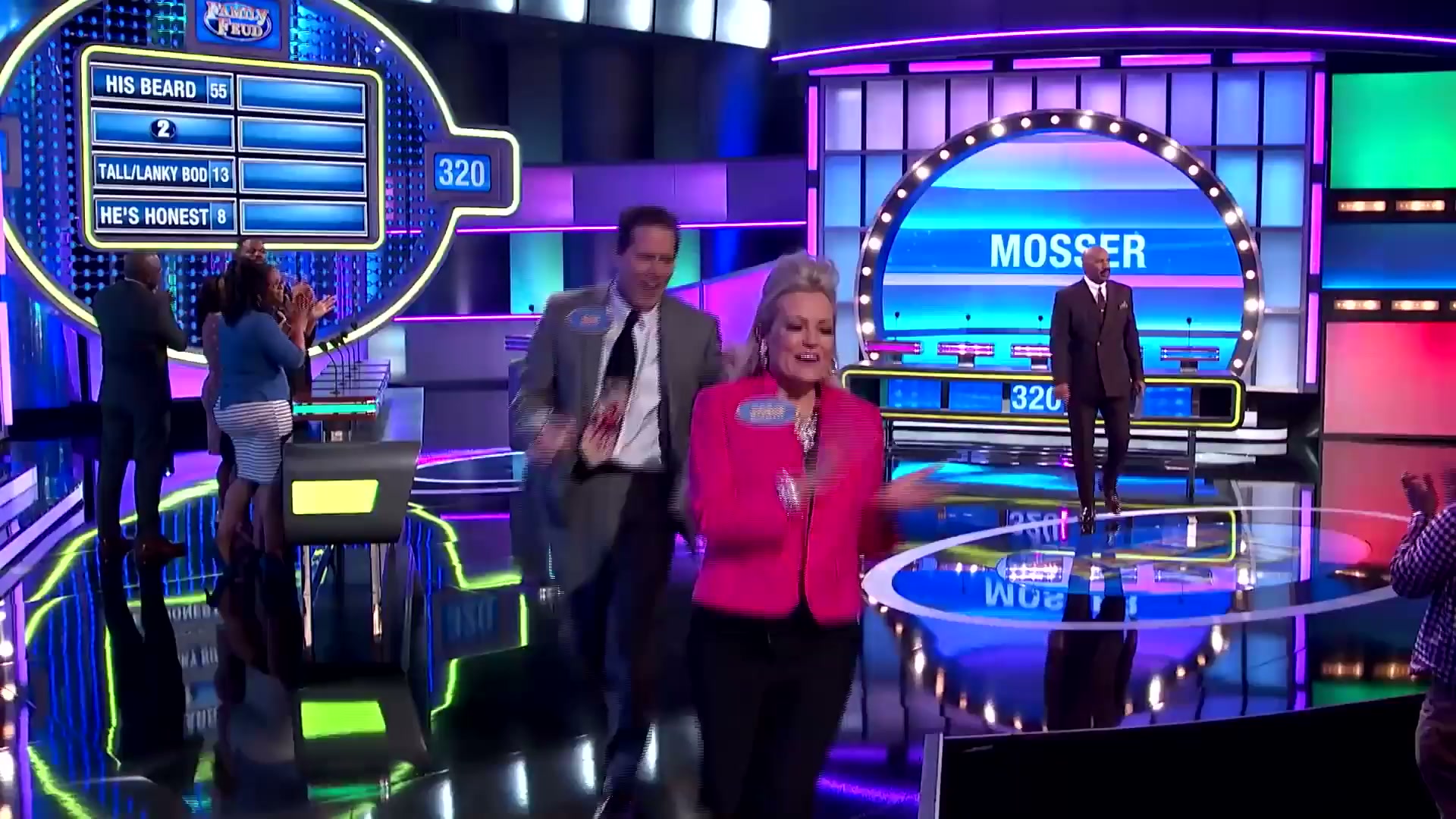 Wow! The Mossers win the car!