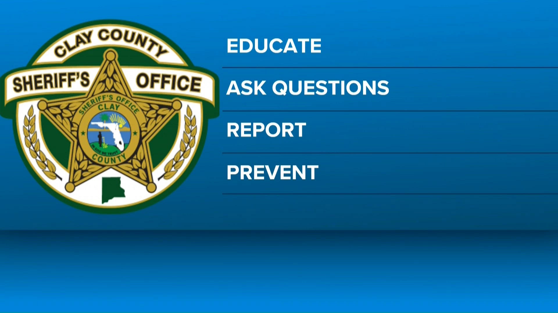 Clay County launches regional task force targeting guardianship neglect